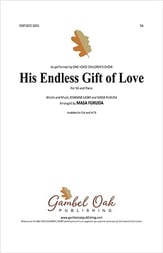 His Endless Gift of Love SA choral sheet music cover